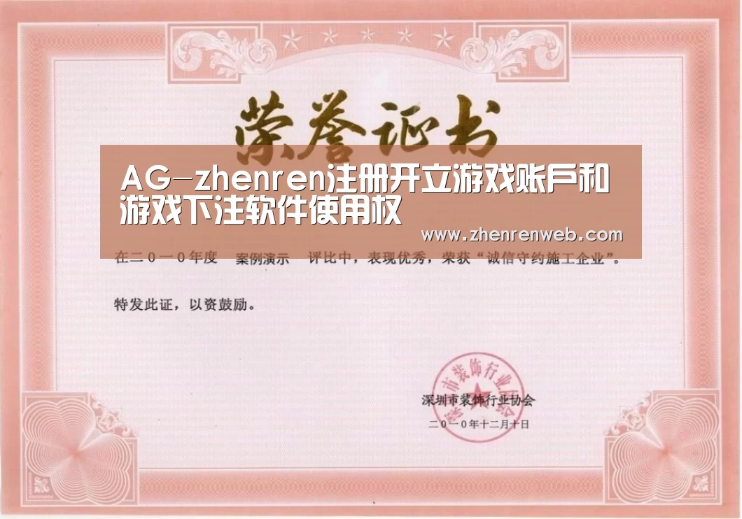 荣誉证书二